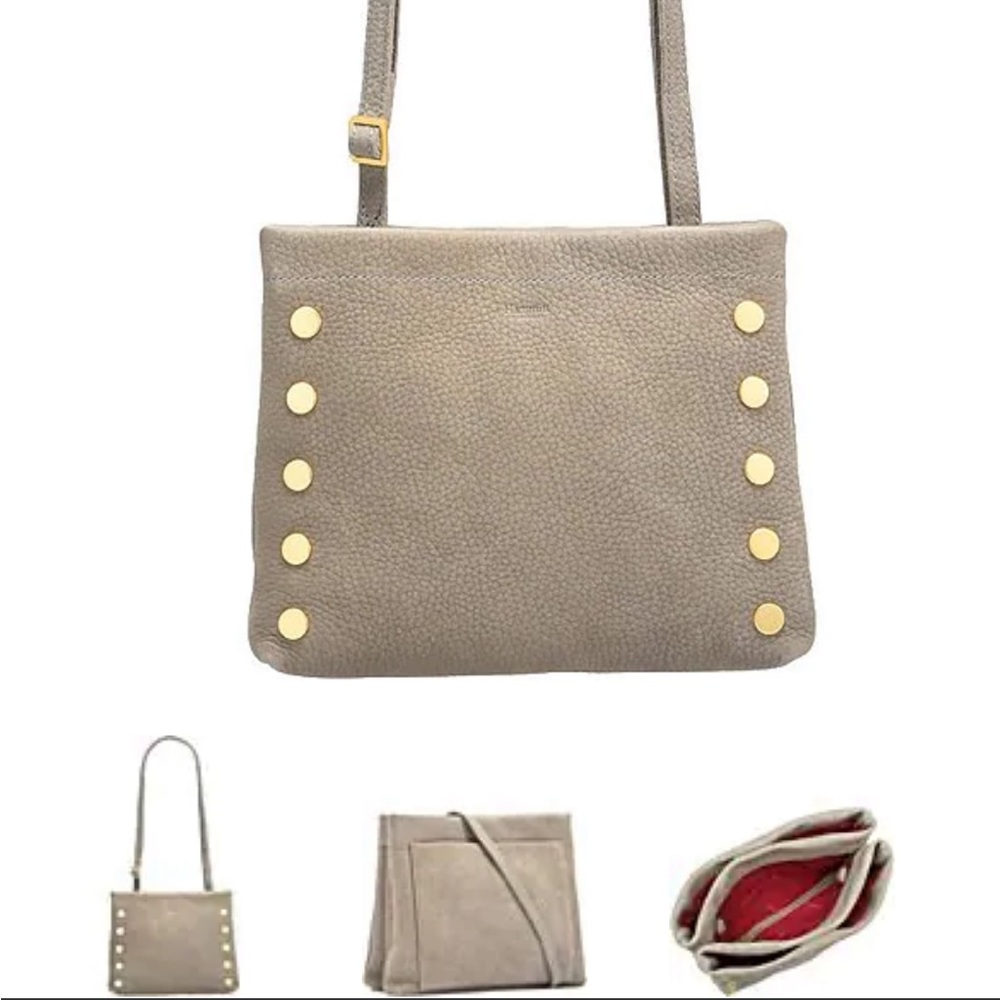 NWT Hammitt triple compartment cross body bag with matching leather wallet